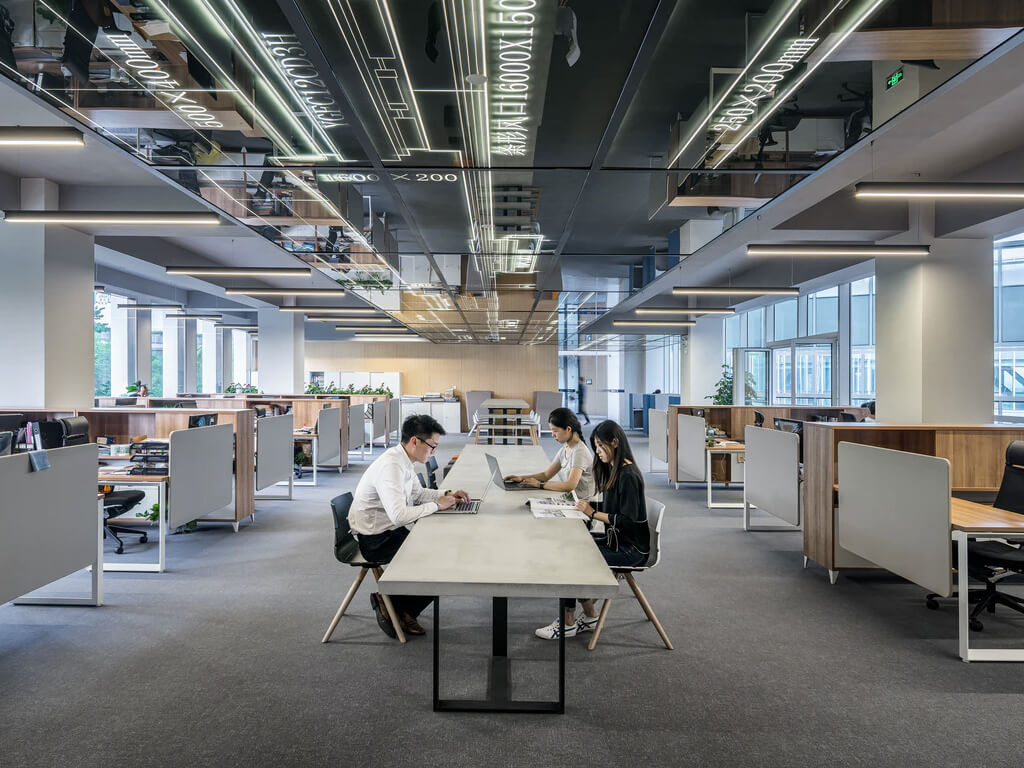 men sitting in office